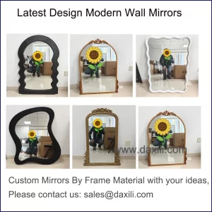 Latest Design Luxurious Multi Shaped Wall Mirrors