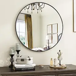 round mirror